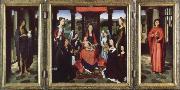 Hans Memling the donne triptych Germany oil painting artist
